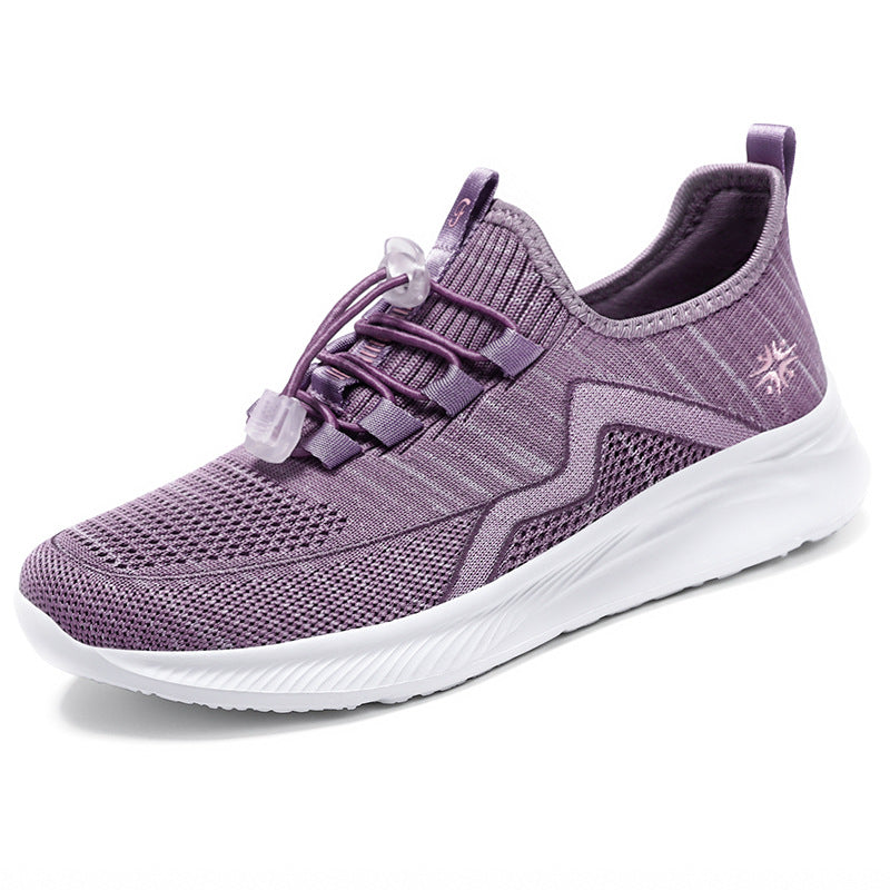 Zapatos nuevos zapatos para mujeres, mediana edad y ancianos en primavera 2025