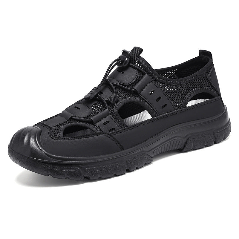 Zapatos para hombres zapatos de playa de verano zapatos de vadeo giratorios botones sandalias para hombres zapatos casuales