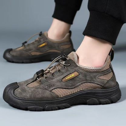 En verano, los nuevos zapatos de montañismo transpirables y cómodos son antideslizantes y 100 zapatos de papá.