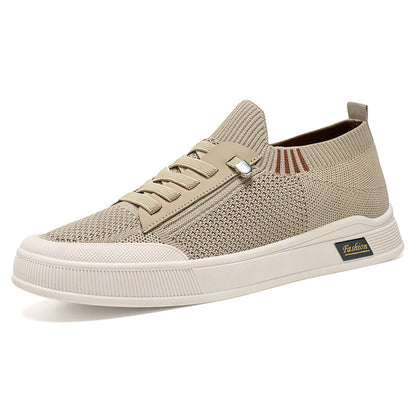 Zapatos para hombres nuevos zapatos de moda de verano zapatos de tablero de boca poco profunda de alta gama 100 zapatos casuales transpirables y no malolientes zapatos para hombres