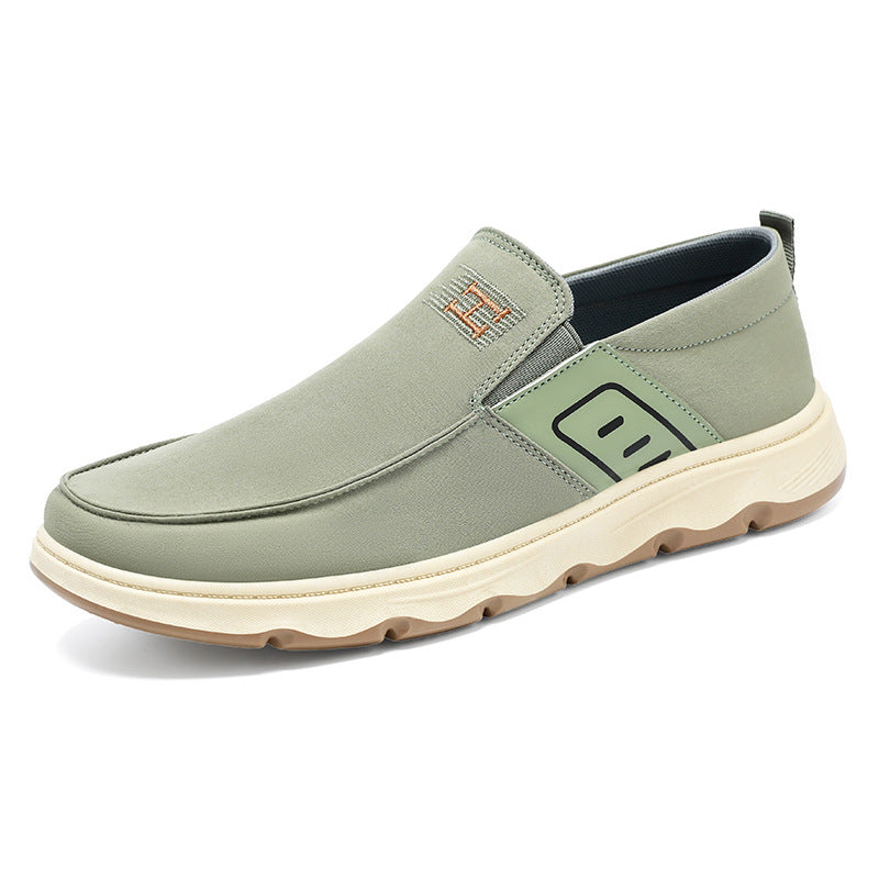 Zapatos masculinos zapatos casuales nuevos zapatos transfronterizos en verano zapatos masculinos de padre transpirables y no malolientes