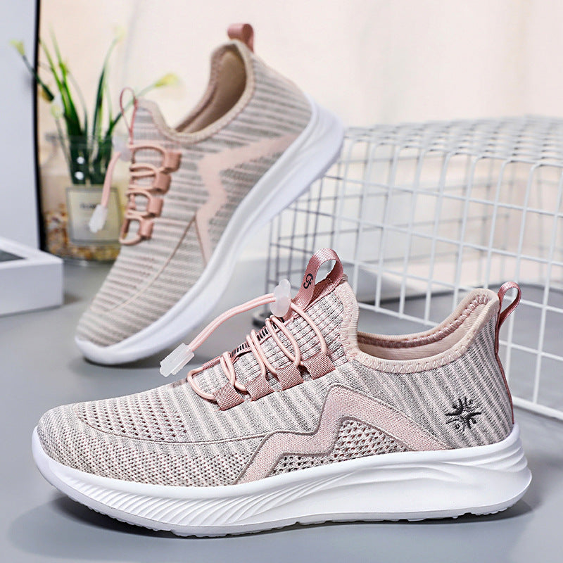 Zapatos nuevos zapatos para mujeres, mediana edad y ancianos en primavera 2025