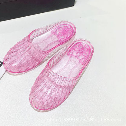 Zapatos de cristal de concha [no rotos en diez años