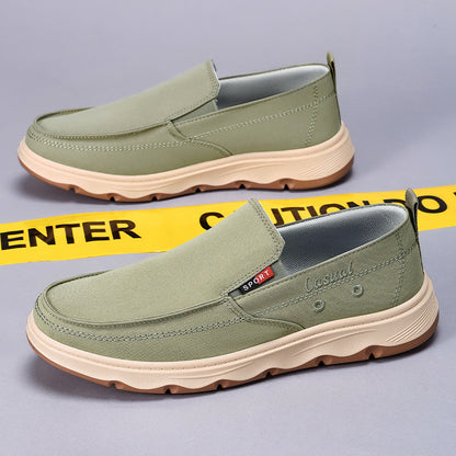 Zapatos nuevos zapatos individuales masculinos transpirables en verano, suelas suaves y cómodas zapatos casuales