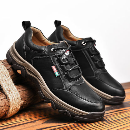 Zapatillas de piel para hombre
