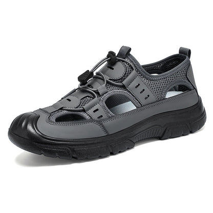 Zapatos para hombres zapatos de playa de verano zapatos de vadeo giratorios botones sandalias para hombres zapatos casuales