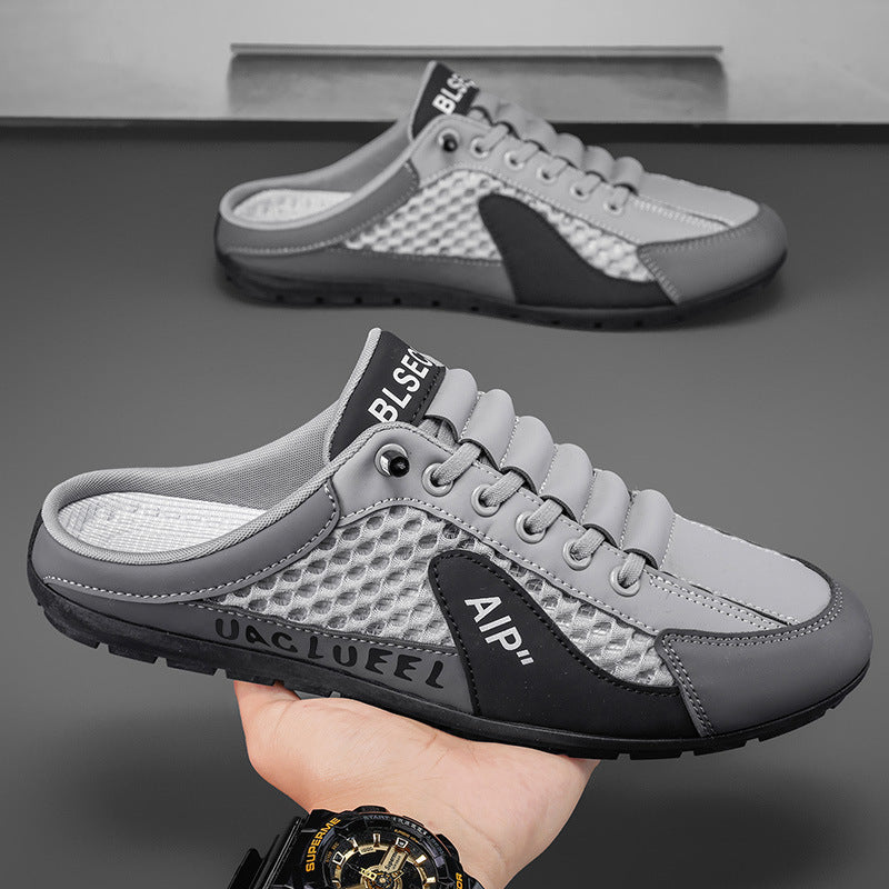 Zapatos casuales de cuero para hombres de medio apoyo 2025 nuevos