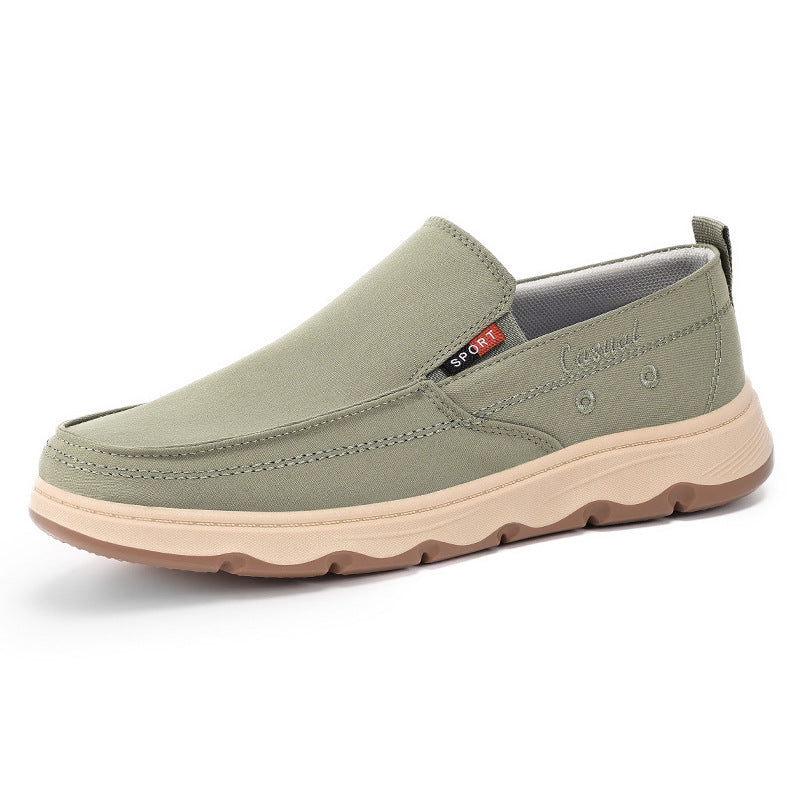 Zapatos nuevos zapatos individuales masculinos transpirables en verano, suelas suaves y cómodas zapatos casuales