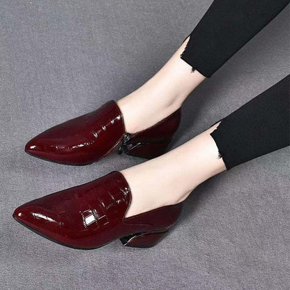 (reflejo de líneas verticales)Zapatos casuales para mujeres