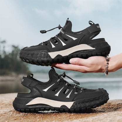 Zapatos Dongdong zapatos masculinos de moda al aire libre, transpirables, zapatos casuales, zapatos masculinos cómodos con un pie suave para los jóvenes