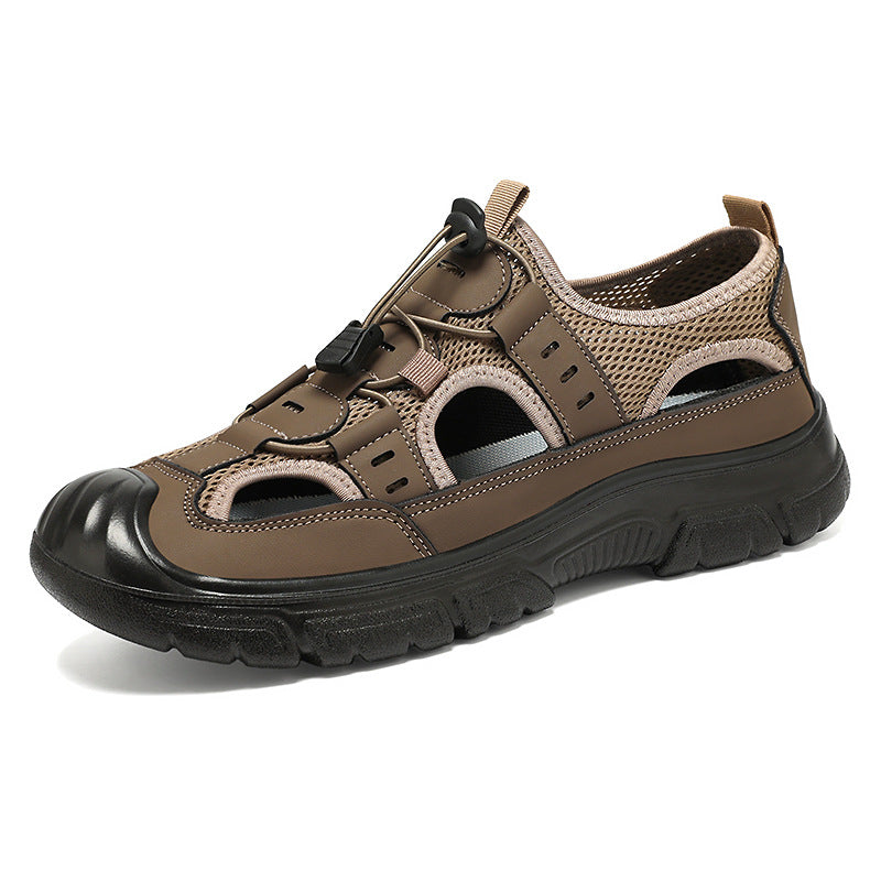 Zapatos para hombres zapatos de playa de verano zapatos de vadeo giratorios botones sandalias para hombres zapatos casuales