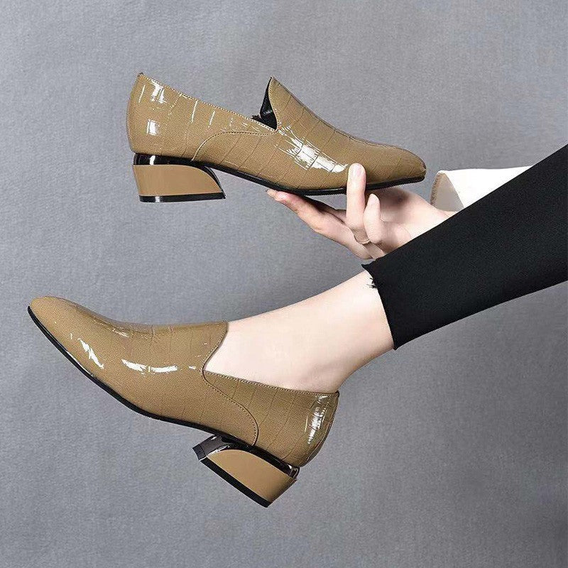 (reflejo de líneas verticales)Zapatos casuales para mujeres