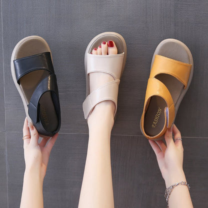 Sandalias vintage con velcro