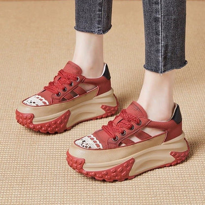 Sandalias de plataforma elegantes de primavera para mujer