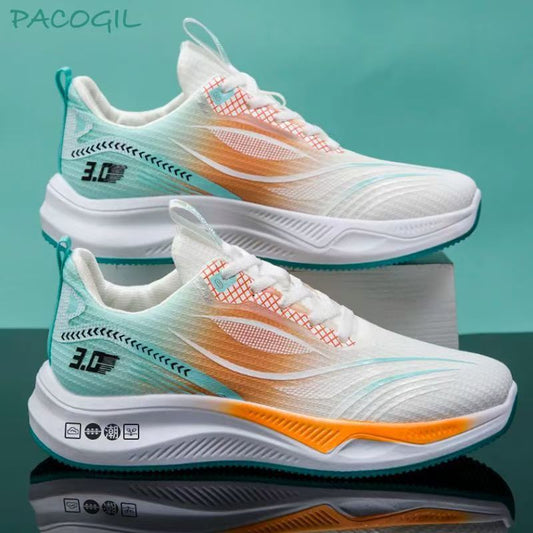 Zapatos masculinos 2024 nuevo modelo de primavera los perezosos pedalean zapatillas deportivas de carrera los hombres trabajan de ocio los zapatos de moda del padre Forrest Gump