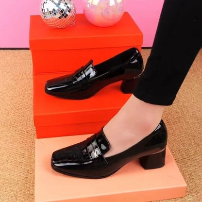 (laca x) tacones altos femeninos