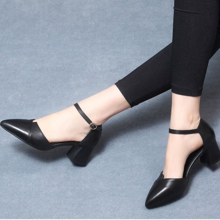 Sandalias de tacón alto (cruzadas) 2025