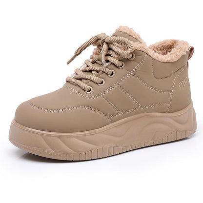 Zapatos de algodón impermeables y antideslizantes para invierno