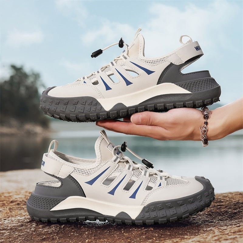 Zapatos Dongdong zapatos masculinos de moda al aire libre, transpirables, zapatos casuales, zapatos masculinos cómodos con un pie suave para los jóvenes