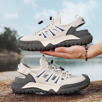 Zapatos Dongdong zapatos masculinos de moda al aire libre, transpirables, zapatos casuales, zapatos masculinos cómodos con un pie suave para los jóvenes