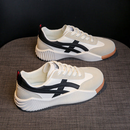 Zapatos casuales planos y transpirables