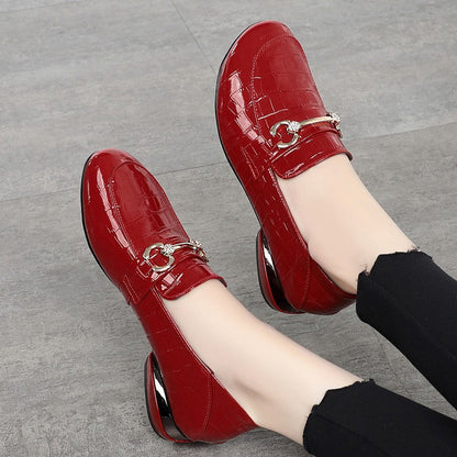 (cerradura de laca) tacones altos