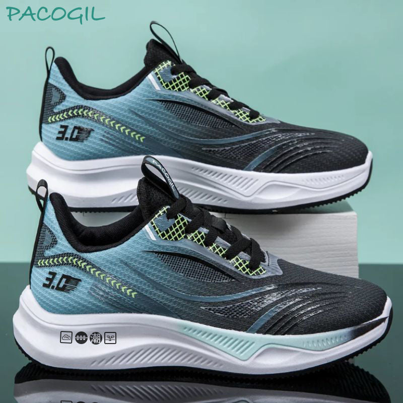 Zapatos masculinos 2024 nuevo modelo de primavera los perezosos pedalean zapatillas deportivas de carrera los hombres trabajan de ocio los zapatos de moda del padre Forrest Gump