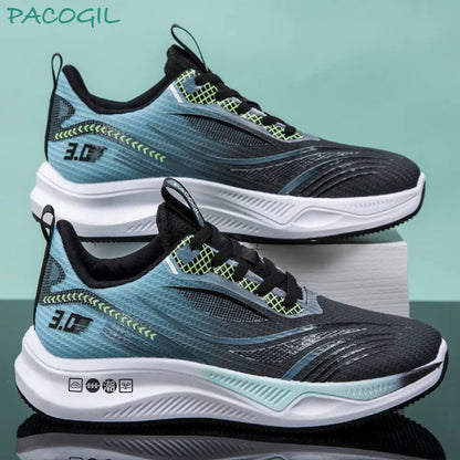 Zapatos masculinos 2024 nuevo modelo de primavera los perezosos pedalean zapatillas deportivas de carrera los hombres trabajan de ocio los zapatos de moda del padre Forrest Gump