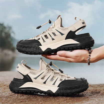 Zapatos Dongdong zapatos masculinos de moda al aire libre, transpirables, zapatos casuales, zapatos masculinos cómodos con un pie suave para los jóvenes