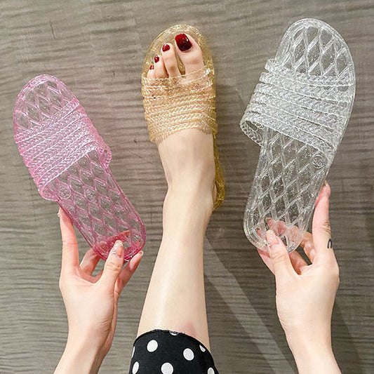 Zapatos de cristal antideslizantes y antiolores