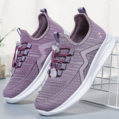 Zapatos nuevos zapatos para mujeres, mediana edad y ancianos en primavera 2025
