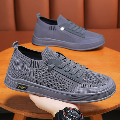 Zapatos para hombres nuevos zapatos de moda de verano zapatos de tablero de boca poco profunda de alta gama 100 zapatos casuales transpirables y no malolientes zapatos para hombres