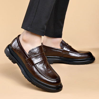 Zapatos clásicos de piel para hombre