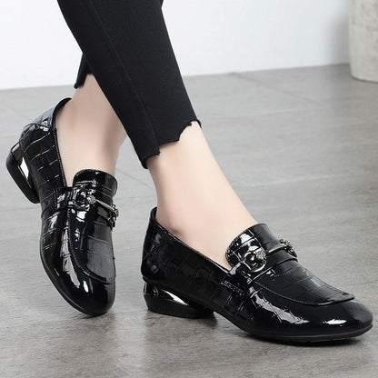 (cerradura de laca) tacones altos