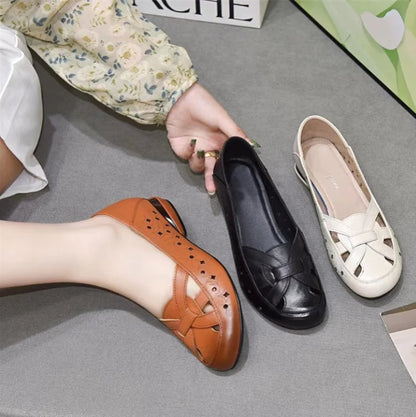 sandalias de suela blanda con oxfords