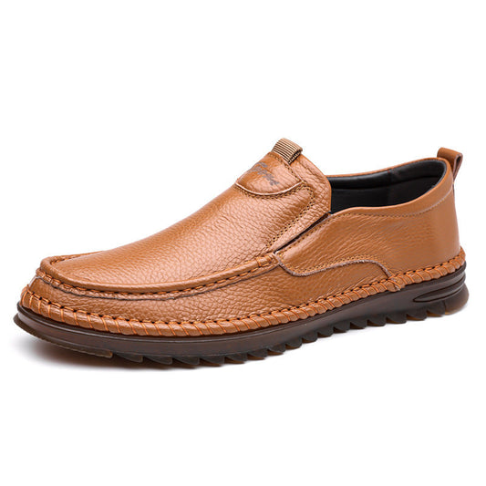 Zapatos de cuero suave para hombre