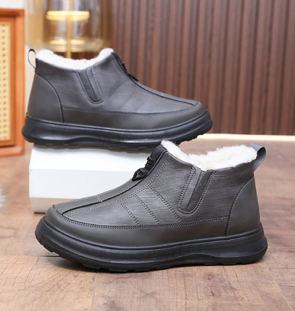 Nuevos zapatos de algodón para hombre de invierno.