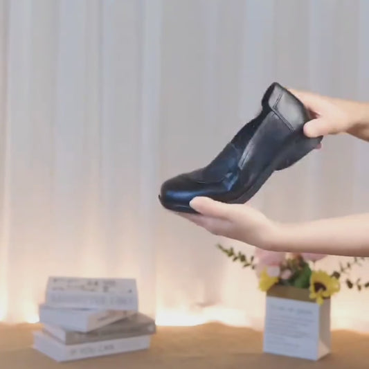 Mocasines de piel