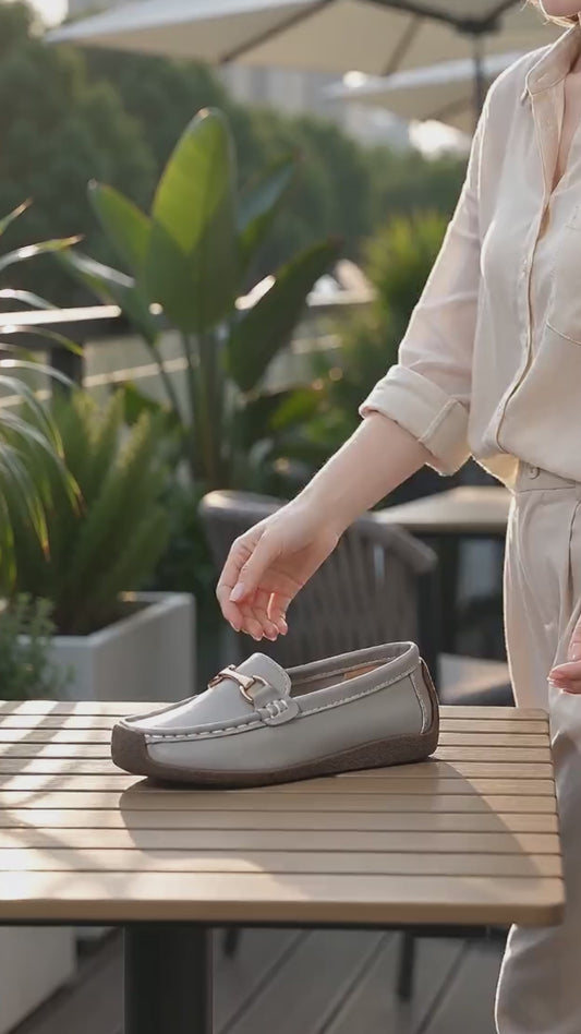 Mocasines de nuevo estilo (piel)