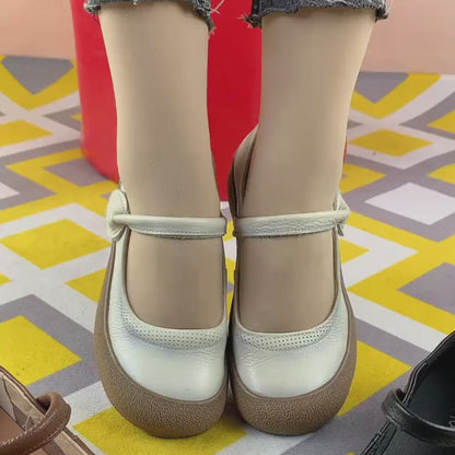 2026 Nuevos zapatos piel vacuno primera capa.
