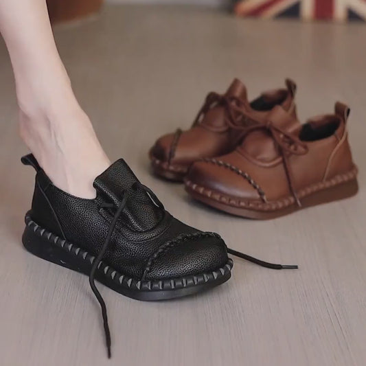 [100% piel de vacuno] Nuevos zapatos ortopédicos para mujer