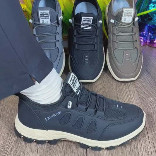 Zapatos nuevos zapatos de montañismo al aire libre para hombres en primavera, zapatos deportivos antideslizantes resistentes al desgaste