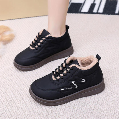 Mocasines de invierno con suela gruesa y antideslizantes